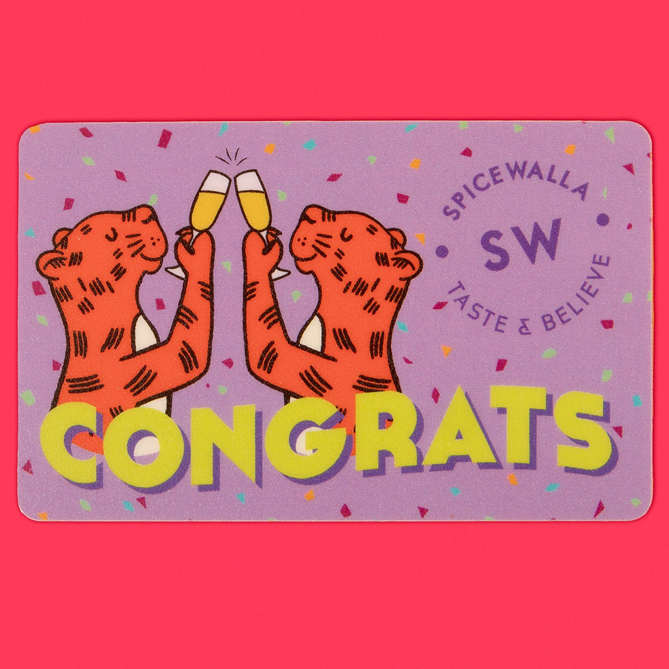 Congrats Gift Card - Physical V8