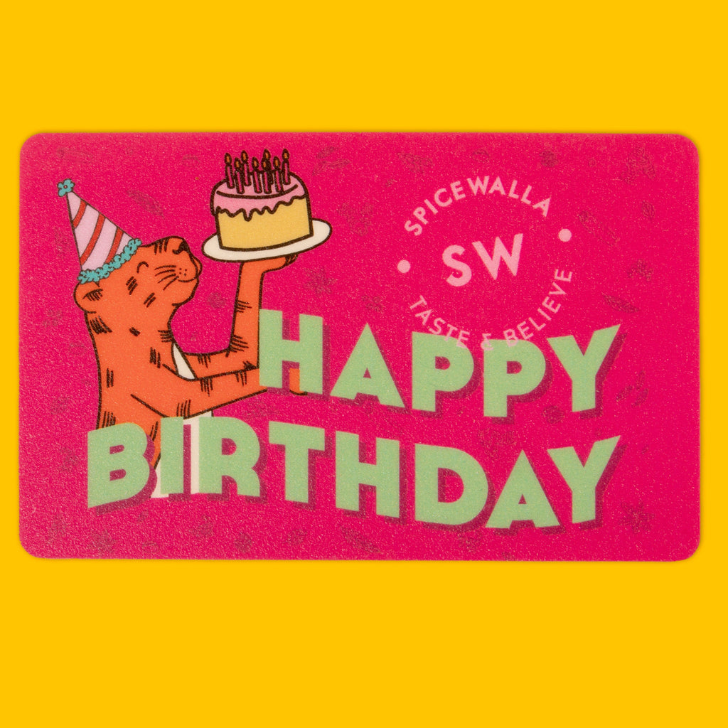 Happy Birthday Gift Card - Physical W5