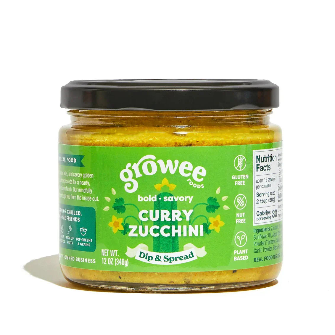 Growee Foods - Indian Curry Zucchini Dip