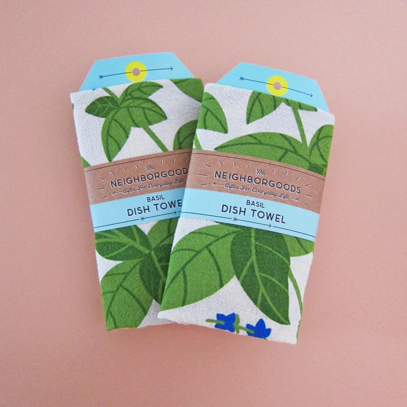 Basil Tea Towel - The Neighborgoods