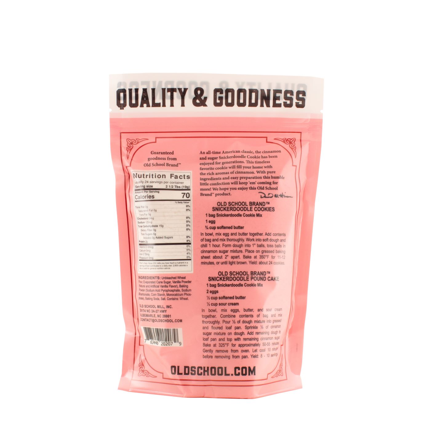 Old School Brand - Snickerdoodle Cookie Mix